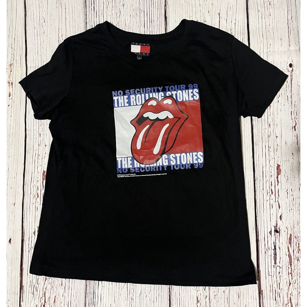 1999 Tommy Jeans Rolling Stones No Security Tour 2021 Womens XL Extra Large